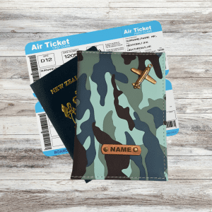 Passport Cover Single Camouflage