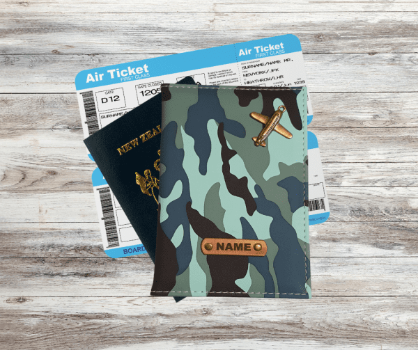 Passport Cover Single Camouflage