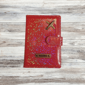 Passport Cover with Lock (Glittered)