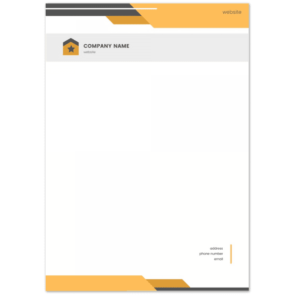 Standard Business Letterhead