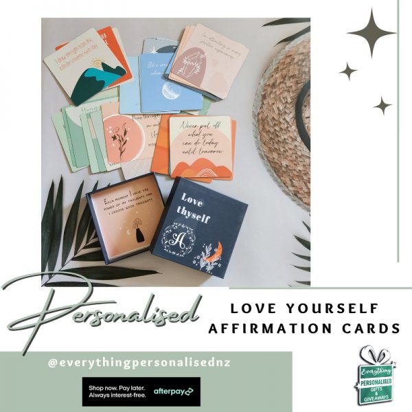Love Yourself Affirmation Cards