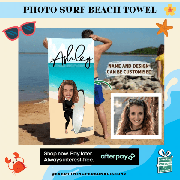 Surf Photo Beach Towel