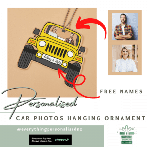 Car Photos Hanging Ornament
