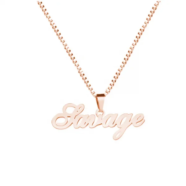 Name Pendant Necklace