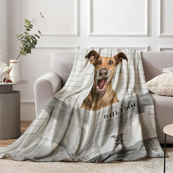 Photo Pet Blanket Pillow Combo