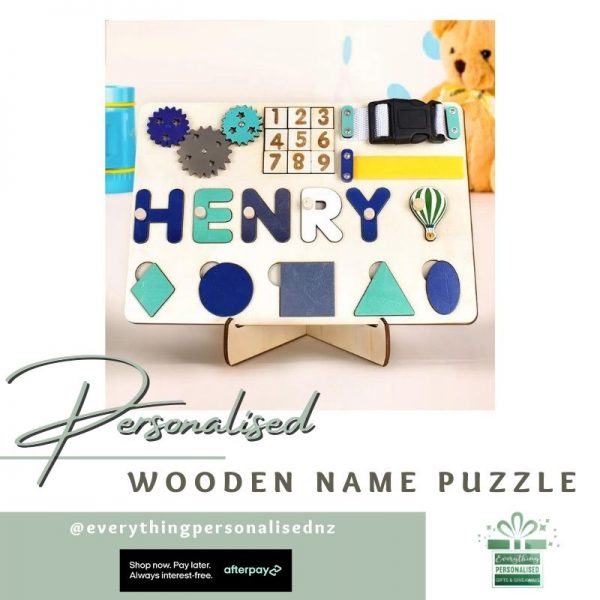 Kids Wooden Name Puzzle