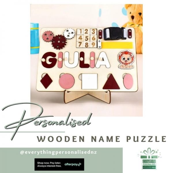 Kids Wooden Name Puzzle